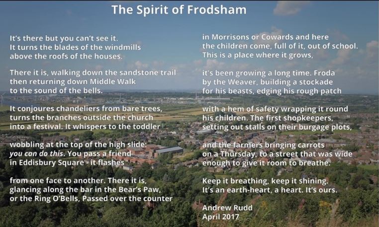 Frodsham poem by Andrew Rudd